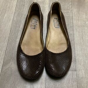 Womens French Soles FS/NY‎ Zeppa Ballet Flat Shoes
